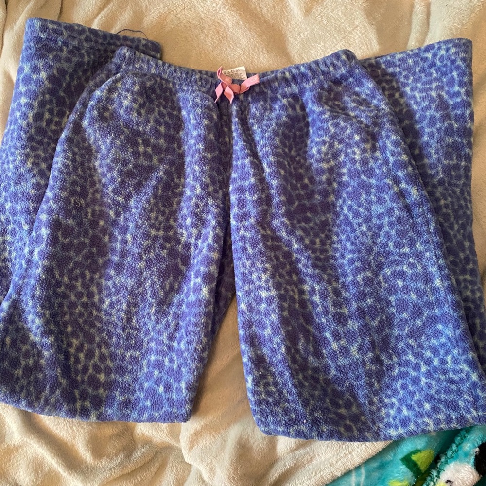 Calvin Klein cheetah print pajama pants